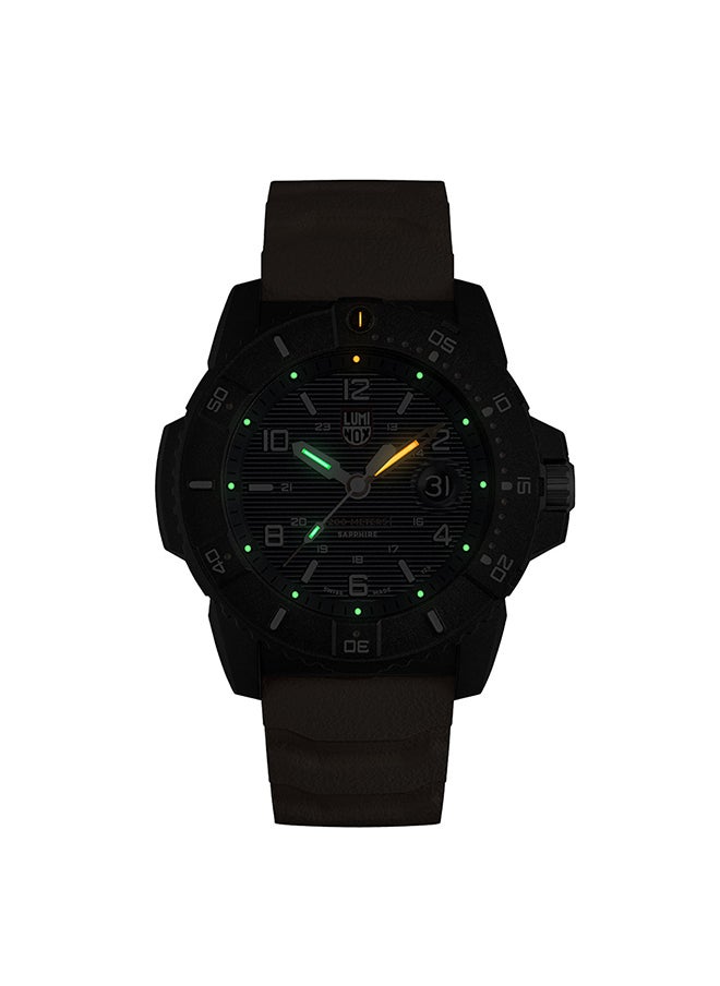 Luminox - Men's Analog Round Shape Rubber Wrist Watch XS.3603 - 45 Mm - Image 1