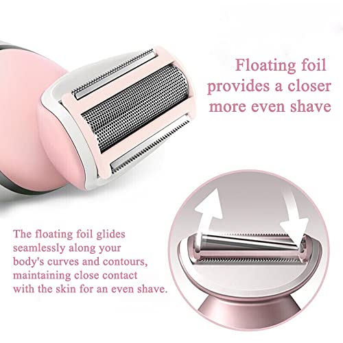 PAI4LEISI BRL140 Replacement Head Compatible with Philips SatinShave Advanced Women's Electric Shaver BRL140 BRL130 Wet and Dry Ladyshave Replacement Foil and Blade Philips Trimmer Razor Foil and Cutter (Pink) - Image 4