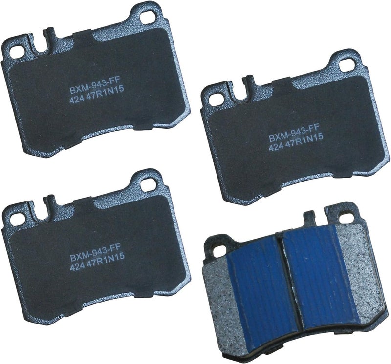 Bendix Premium SBM424 Semi-Metallic Front Brake Pads for Mercedes-Benz 560SL 1989-1986 - Image 1