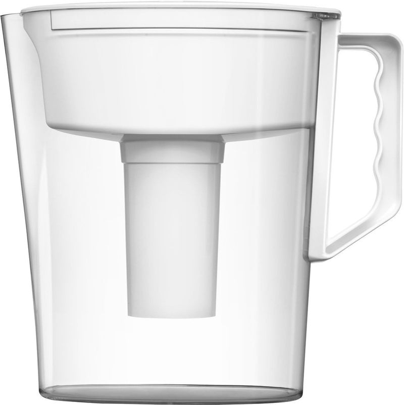 BRITA Water Pitcher, Slim, 5 Cup Capacity, Includes One Advanced Filter-White, Size - Image 3