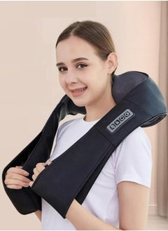 Prime by javaudan Back Neck Massager with Heat, Shiatsu Shoulder Massager with Electric Deep Tissue Kneading Massage, Pain Relief on Neck, Back, Shoulder, Waist, Leg, Calf - Use at Home, Car and Office  - Image 1