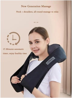 Prime by javaudan Back Neck Massager with Heat, Shiatsu Shoulder Massager with Electric Deep Tissue Kneading Massage, Pain Relief on Neck, Back, Shoulder, Waist, Leg, Calf - Use at Home, Car and Office  - Image 3