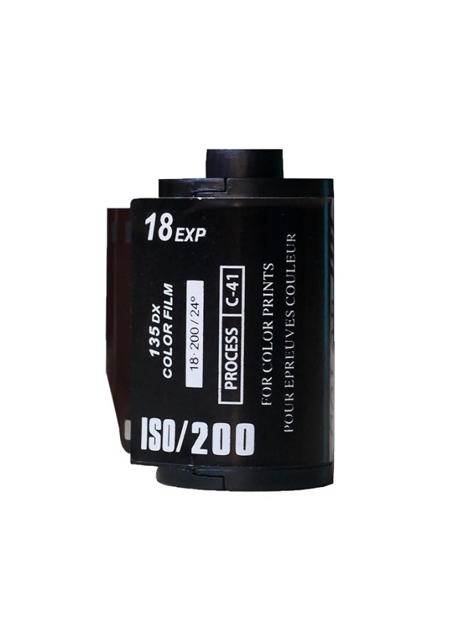 Novice Hands Training 200 Sensitivity 8 12 8 Film 2022 Suitable For All Fool Cameras-Color:18 Color Film