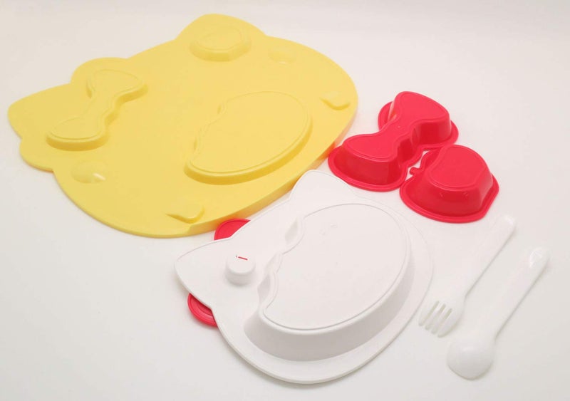 OSK Sanrio Hello Kitty Kid's Plate and Cutlery Set KP-18 - Image 5