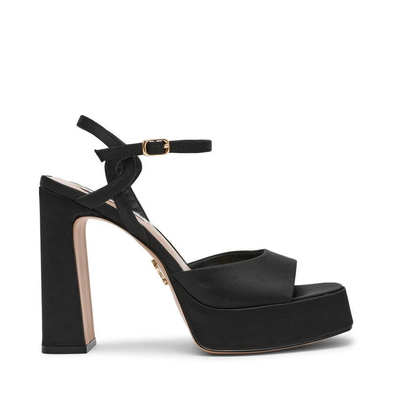 ستيف مادن Miliana Black Women's Sandals