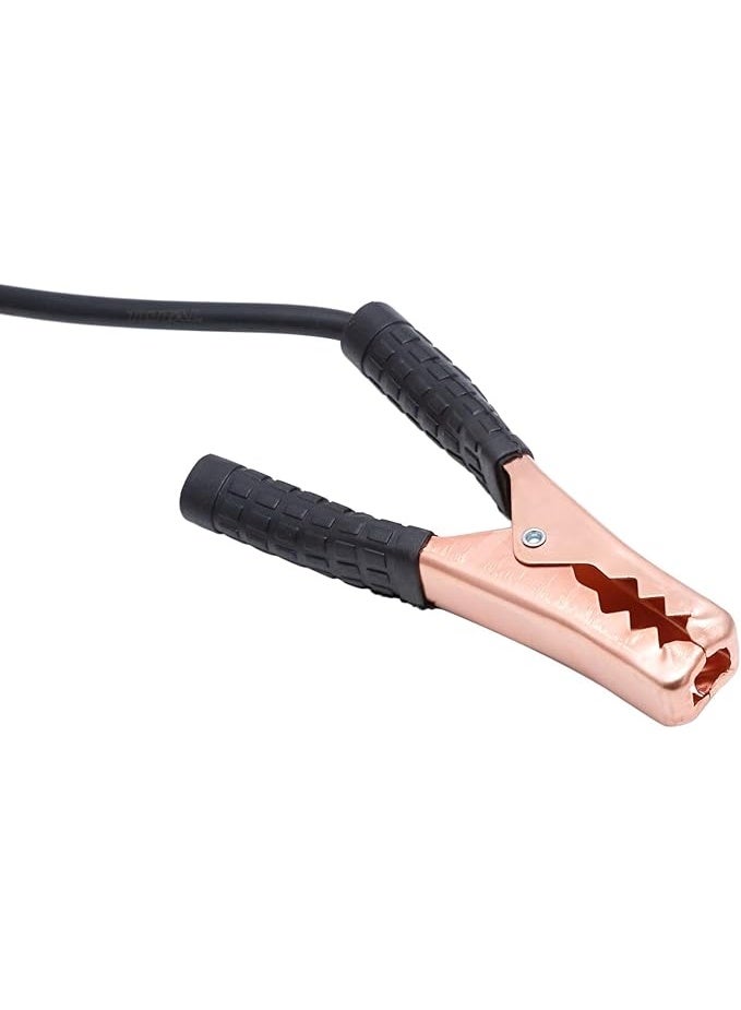 Heavy Duty Battery Booster Cables - 200A Professional Jump Starter Leads - High-Conductivity Emergency Power Cables with Fully Insulated Clamps - Image 2