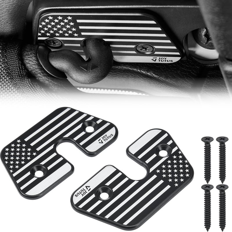 JOYTUTUS Sun Visor Repair Kit Heavy Duty Visor Clips Compatible with Wrangler JK 2018 JL 20182023 20202023 Gladiator Used for Repairs Vehicle Sagging Sun Visor 2 PCS