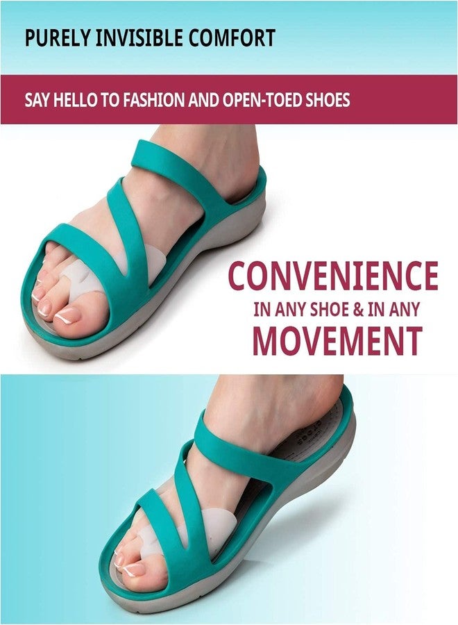 Lify Orthopedic Bunion Corrector and Bunion Relief Sleeve with Gel Bunion Pads Cushion Splint Bunion Protector for Men and Women - Bunion Guard (1 Pair) & Toe Stretcher (1 Pair) - Image 3