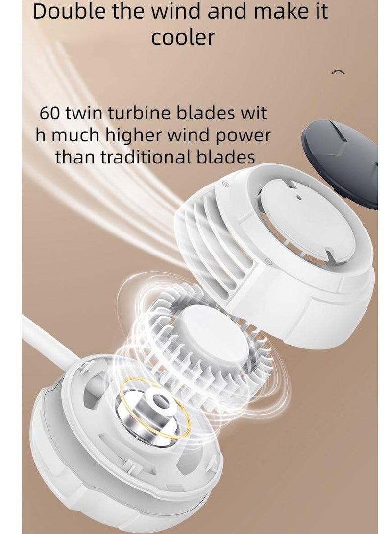 Mini portable hanging neck small fan - Image 4