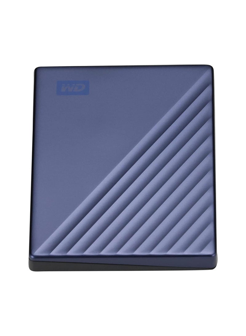 WD 5TB My Passport Ultra Blue Portable External Hard Drive HDD, USB-C and USB 3.1 Compatible - BFTM0050BBL-WESN 5 TB - Image 5