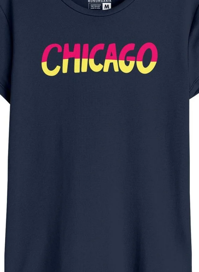 Bonorganik Women's Multicolour 100% Cotton Printed Regular Fit Combo Of 3 T-Shirt