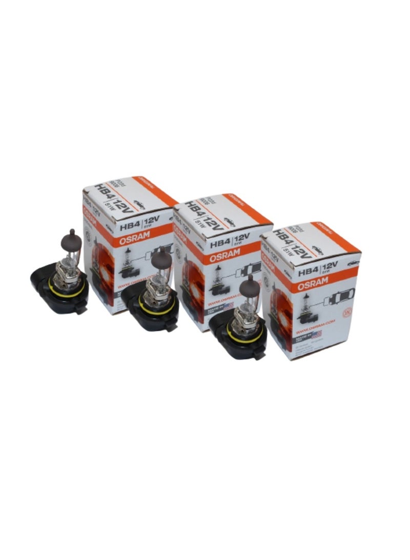 OSRAM BULB 51W 12V (One Pack of 3 Bulbs) - Image 1