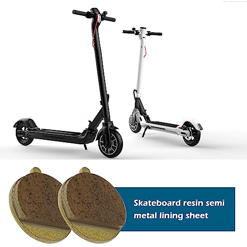 SING F LTD 4Pcs Scooter Brake Pads Compatible with Kugoo M4/M4 PRO Copper-Based All Metal Brake Pads Scooter Disc Brake Pad Accessories 24x21x4mm Gold - Image 2