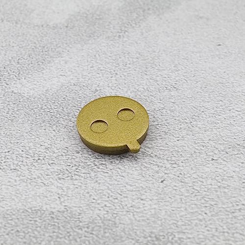 SING F LTD 4Pcs Scooter Brake Pads Compatible with Kugoo M4/M4 PRO Copper-Based All Metal Brake Pads Scooter Disc Brake Pad Accessories 24x21x4mm Gold - Image 5