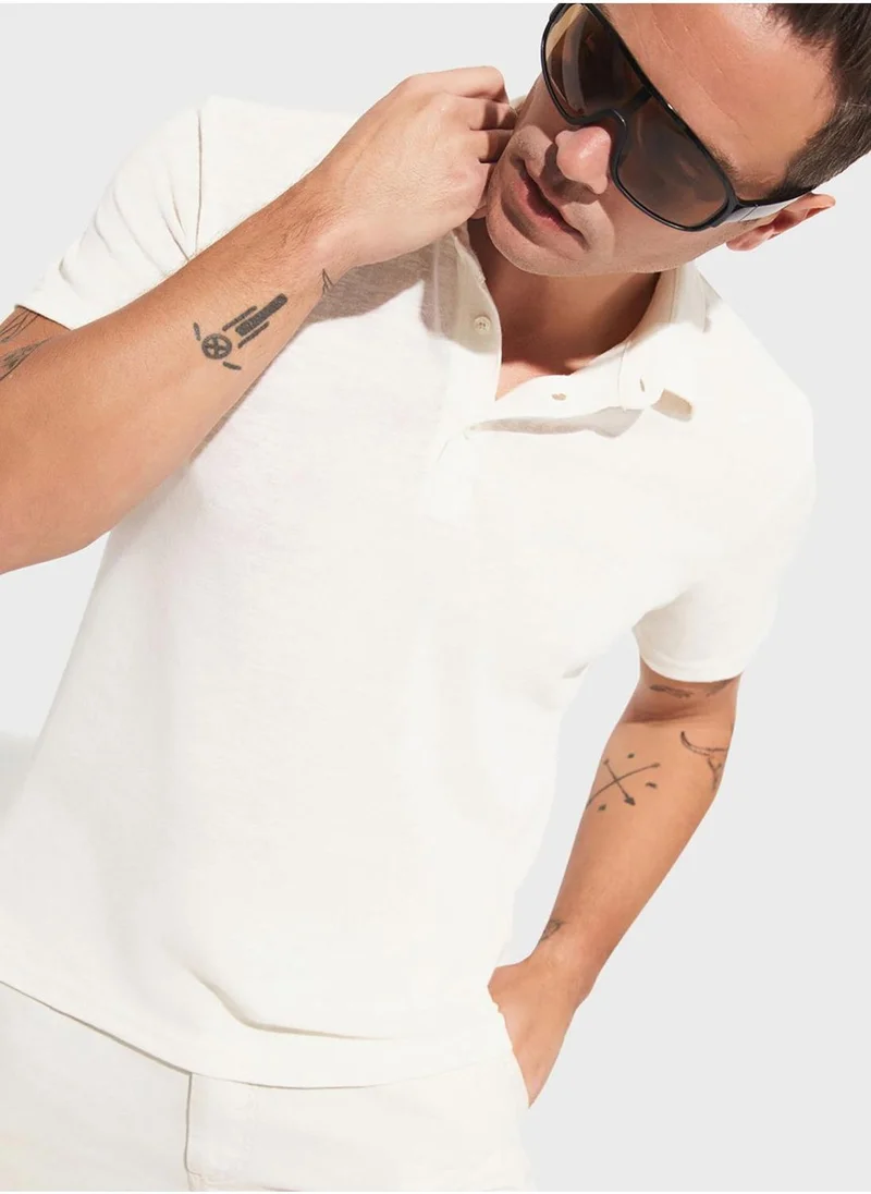 جون Essential Polo Shirt
