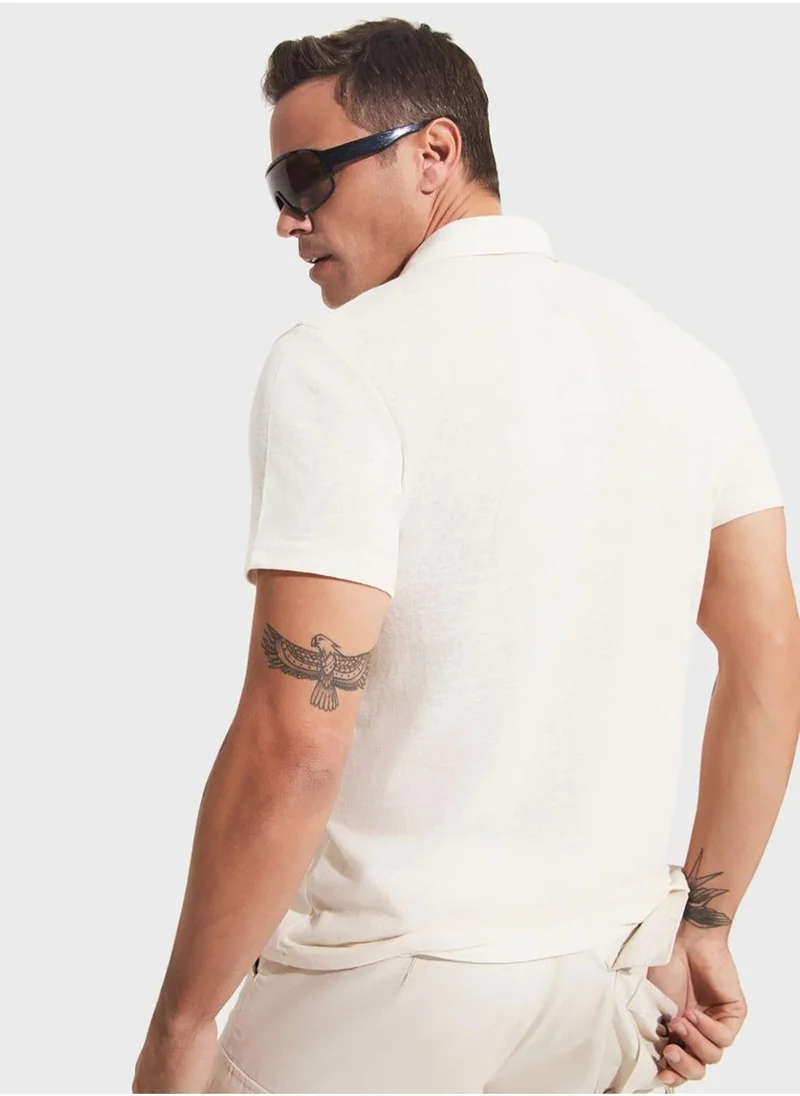 جون قميص بولو أساسي