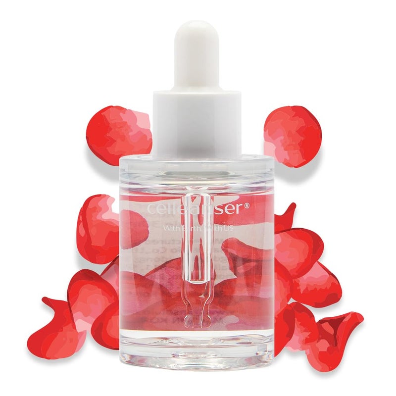 CELLEANSER Real Ampoule 100 Rose Extract Water SingleIngredient hydrating Serum 101 floz