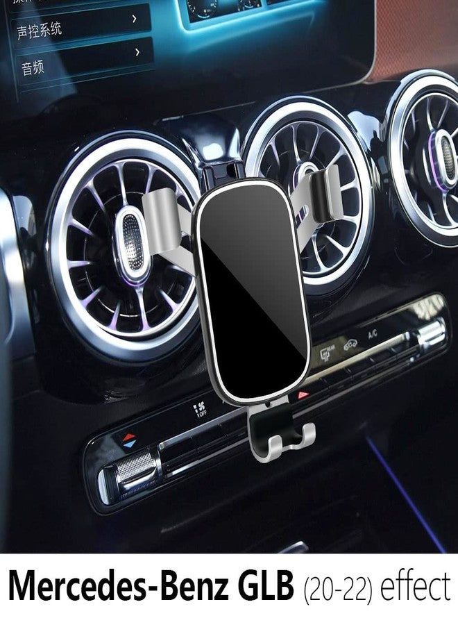musttrue LUNQIN Car Phone Holder for Mercedes Benz GLB-Class 2020 2021 2022 2023 2024 2025 2026 GLB250 AMG 35 and Benz EQB 2022-2025 250+ 300 350 Auto Accessories Cell Phones Mount Cellphone Mobile Cradle - Image 2