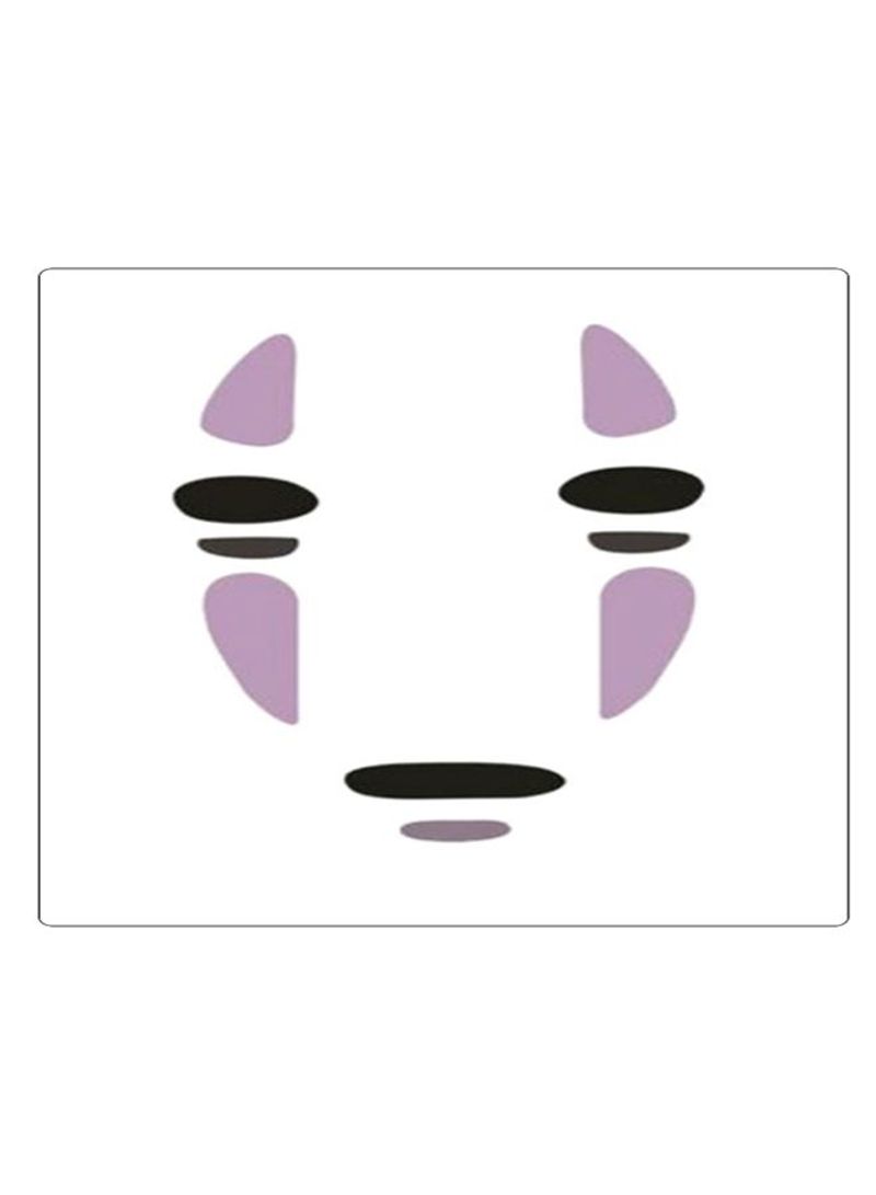 RKN Printed Anti-Slip Gaming Mouse Pad Purple/Black/White