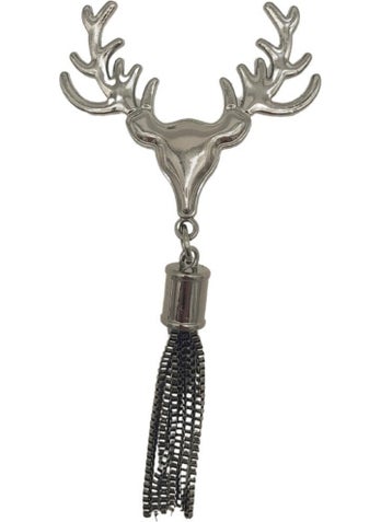 Angel Çanta Aksesuar Angel Bag Accessory Smoke Color Tassel Deer Model Bag Ornament  - Image 1
