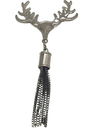 Angel Çanta Aksesuar Angel Bag Accessory Smoke Color Tassel Deer Model Bag Ornament  - Image 3