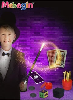 MEBEGIN Classic Magic Set with Rich Magic Props, Amazing Childrens Magic Box with a Variety of Tricks, Pretend Play Magician Stuff, Easy to Perform Tricks, Fun Creative Educational Toys, Ideal Gift for Beginners and Kids Aged 6+  - Image 2