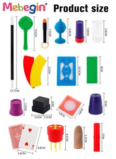 MEBEGIN Classic Magic Set with Rich Magic Props, Amazing Childrens Magic Box with a Variety of Tricks, Pretend Play Magician Stuff, Easy to Perform Tricks, Fun Creative Educational Toys, Ideal Gift for Beginners and Kids Aged 6+  - Image 5