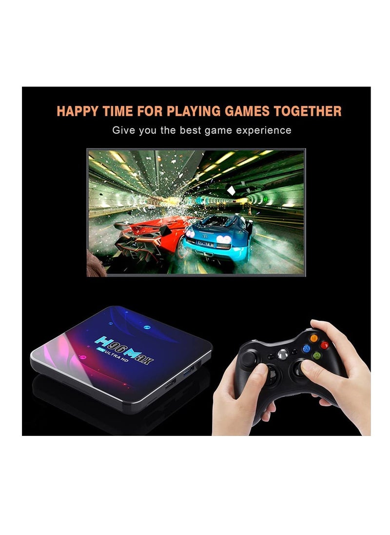 H96 Max - Smart Android 11.0 TV Box HD 4GB RAM+64GB ROM 4K HD Youtube Google Play Wifi 2.4G&5G Bluetooth Receiver - Image 1