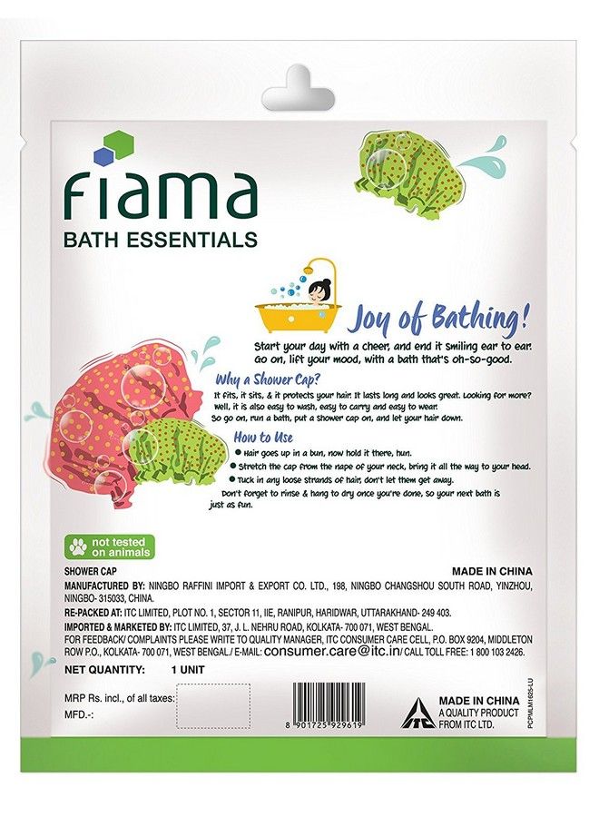 Fiama Bath Essentials Shower Cap 1 Piece - Image 3