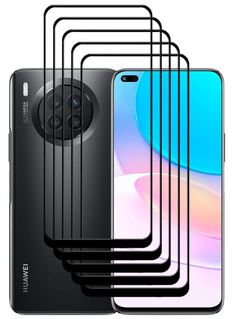 ACLIX 5 Pieces Antistatic ESD Dustproof Premium Quality High Definition Tempered Glass Screen Protector Designed For Huawei nova 8i - Image 1