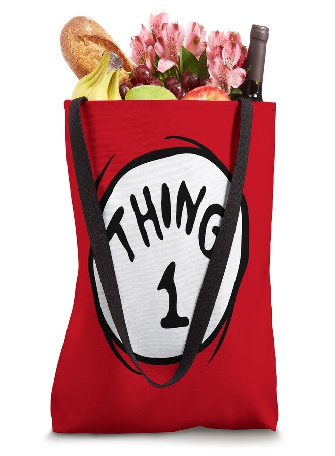 Dr. Seuss Thing 1 Emblem Tote Bag - Image 4