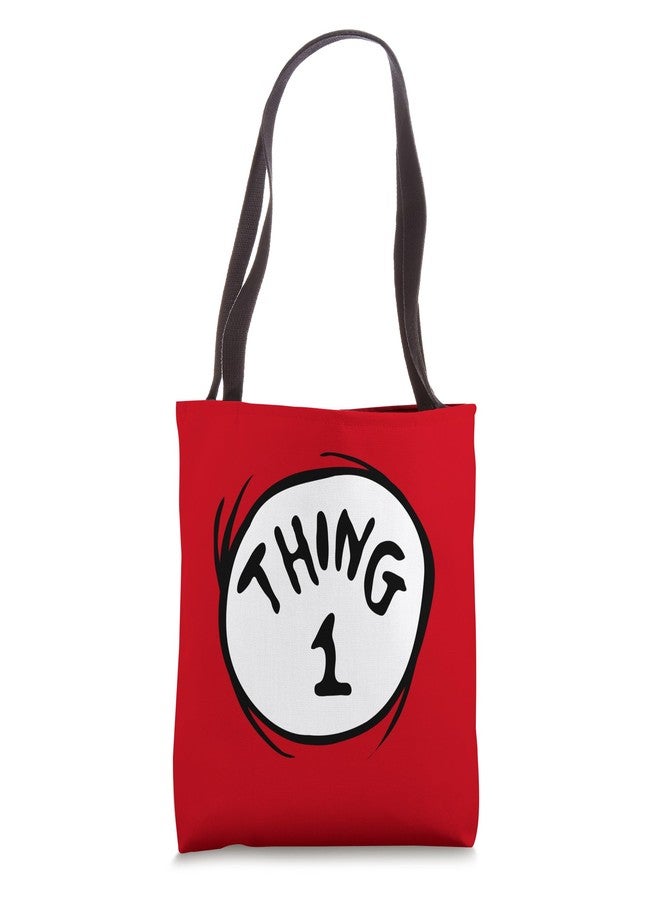 Dr. Seuss Thing 1 Emblem Tote Bag - Image 1
