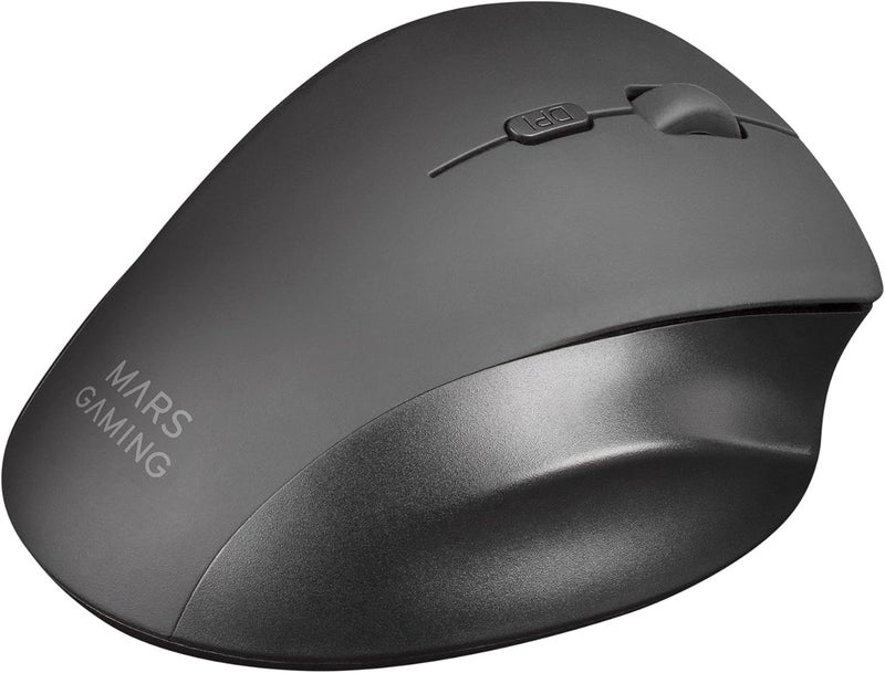MARS GAMING MMWERGO Black, Ergonomic Wireless Mouse for PS4/PS5/XBOX/PC/Mac - Image 4