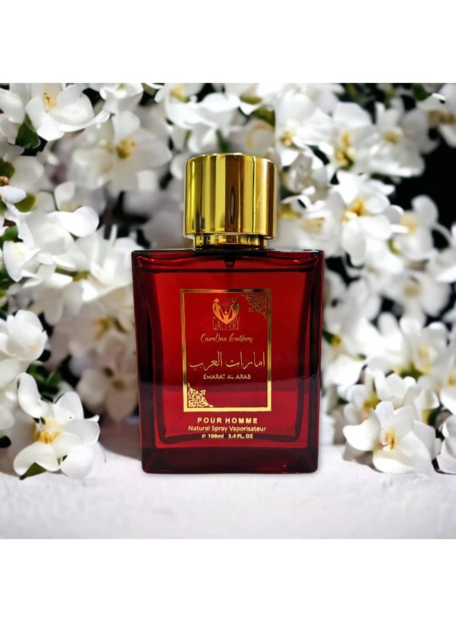 معرض كير وان عطر كير ون غاليري كريس~7 وإمارات العرب للجنسين، أو دو برفيوم | فاخر | يدوم ١٢ ساعة | عطر يومي رائع | هدية للرجال والنساء ١٠٠ مل | كير ون غاليري (عرض خاص) - Image 2