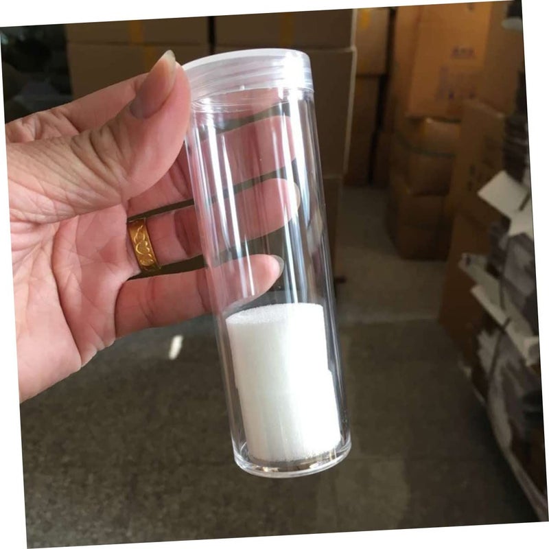 3 Pcs Clear Coin Storage Tube Holder Transparent Protective Cases With Storage Box For Coin Organization And Display - Image 5