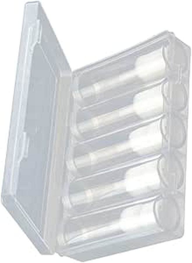 3 Pcs Clear Coin Storage Tube Holder Transparent Protective Cases With Storage Box For Coin Organization And Display - Image 1