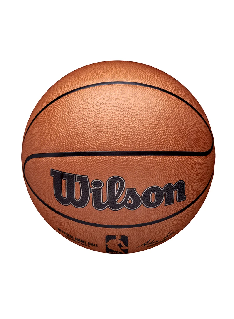 Wilson NBA Official Game Basketball - Size 7 for +12 years old and Adults - Brown