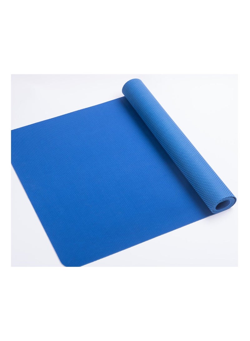 H Pro Yoga Mat 3mm Blue | Lightweight Non Slip Exercise Mat for Yoga, Pilates, Gym and Fitness Workouts - Image 1