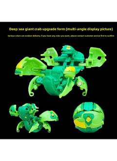 Bakugan Kid Blind Box One-man Dragon Tianma Fierce Lion Eject Deformed Ball Burst Dinosaur Egg Children's Battle Toys Cross-Colour:[deep Sea Cancer Upgraded Form] Get A Free Magnetic Card When You Place An Order