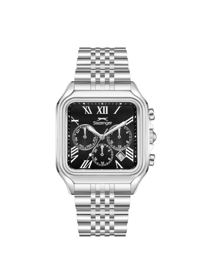 سلازنجر ساعة رجالية معدنية متعددة الوظائف ٤٠٥٠ مم - Image 1