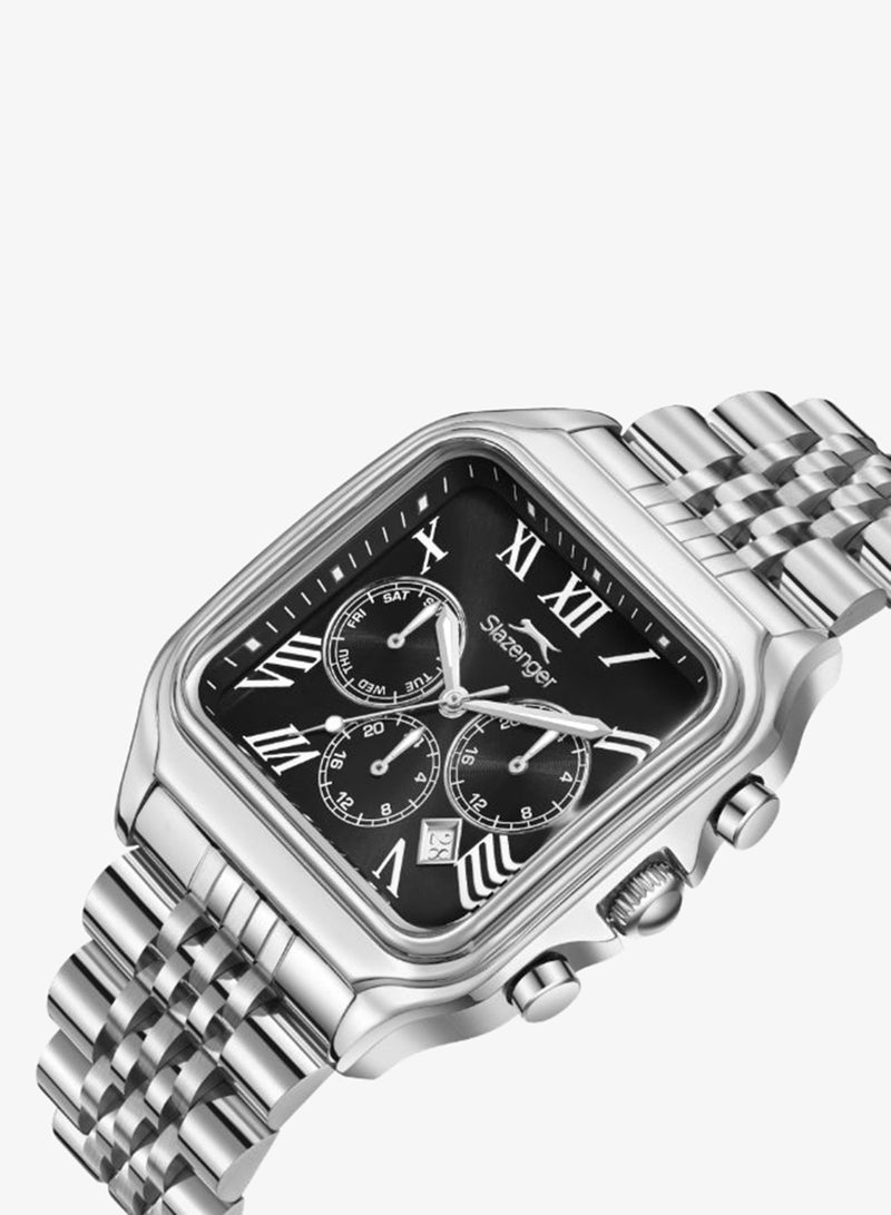 Slazenger Men's Metal Multifunction Watch SL.9.2547.2.01 - 40x50 mm - Image 2