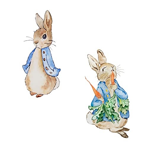 PrettyurParty Pretty UR Party Peter Rabbit Theme Paper Cutouts for Birthday Parties, Peter Rabbit Party Supplies décor, Peter Rabbit Birthday Party Decoration, Cutouts for Classroom, Bedroom –Multicolour (10 pcs) - Image 4
