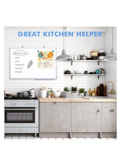 ماركة غير محددة Magnetic Whiteboard 240*120 cm with metal frame  - Image 2