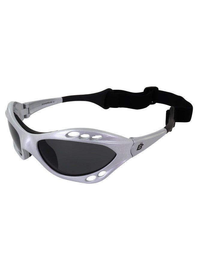 بيردز نظارات مستقطبة بإطار فضي، طائرة ورقية، رياضة مائية، ركوب الأمواج، والتجديف، والتجديف، والحرف المائية الشخصية - Image 1