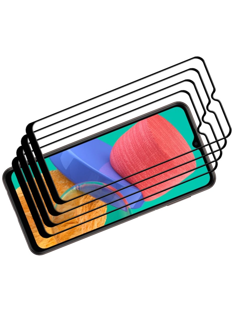 ACLIX 4 Pieces Antistatic ESD Dustproof Premium Quality High Definition Tempered Glass Screen Protector Designed For Samsung Galaxy M33 - Image 1