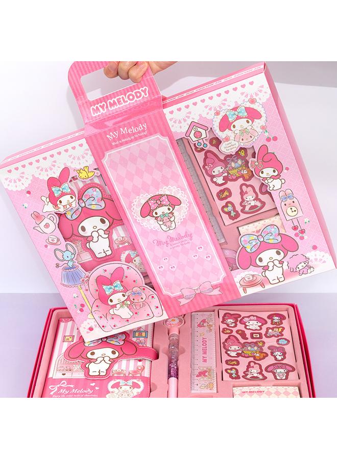 Bluejw Sanrio Hand Account Book Suit Kulomi Meruti Hand Account Gift Box Children's Girls Pupil Gift Toys For Women - Image 4