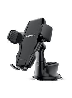 Moxedo Moxedo Magnetic Car Mount Phone Holder Dashboard/ Windshield Suction Base Adjustable 360 Degree Rotation Compatible for iPhone 13/12/12 Pro/12 Pro Max/11Pro, Samsung Galaxy S20/S10+  - Image 1