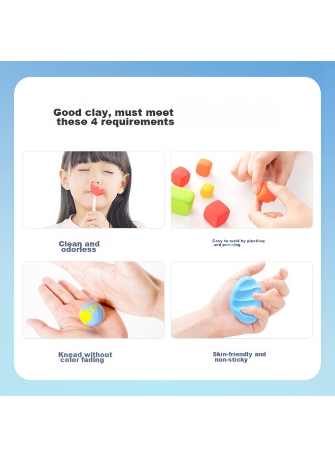Coloyou Safe Art Clay, Diy Toy, Children's Gift, 36 Colors, Ultra-light Clay, Candy Bag Packaging - Image 2