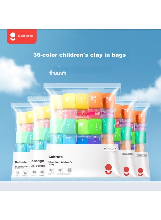 Coloyou Safe Art Clay, Diy Toy, Children's Gift, 36 Colors, Ultra-light Clay, Candy Bag Packaging - Image 1