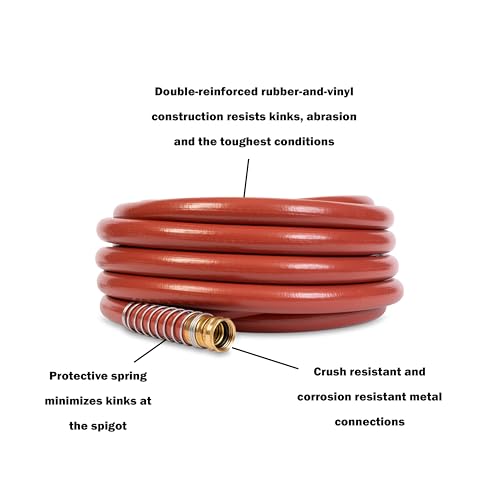 Gilmour Pro Commercial 3/4" x 50' Heavy Duty Water Hose, Durable and Kink Resistant 50 ft Garden Hose - Image 3